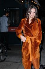 EMILY RATAJKOWSKI Night Out in New York 01/24/2018