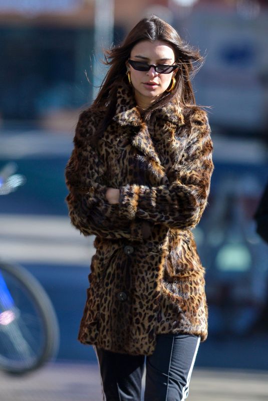 EMILY RATAJKOWSKI Out in New York 01/26/2018