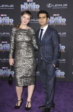 EMILY V. GORDON at Black Panther Premiere in Hollywood 01/29/2018