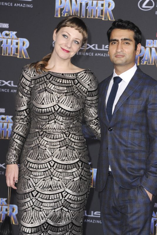 EMILY V. GORDON at Black Panther Premiere in Hollywood 01/29/2018