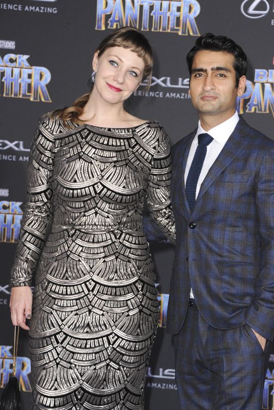 EMILY V. GORDON at Black Panther Premiere in Hollywood 01/29/2018