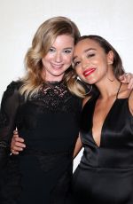 EMILY VANCAMP and ASHLEY MADEKWE at 75th Annual Golden Globe Awards in Beverly Hills 01/07/2018