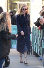 EMILY VANCAMP Arrives at AOL Build in New York 01/25/2018