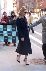 EMILY VANCAMP Arrives at AOL Build in New York 01/25/2018