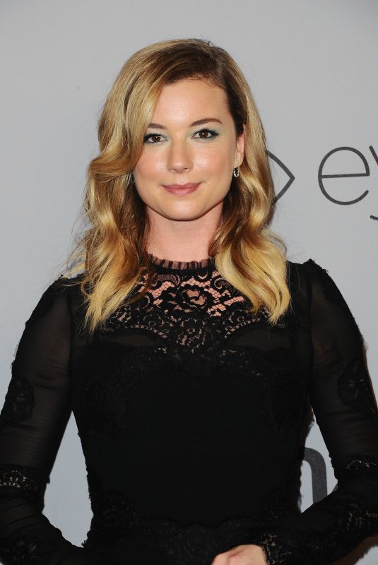 EMILY VANCAMP at Instyle and Warner Bros Golden Globes After-party in Los Angeles 01/07/2018