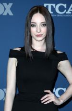 EMMA DUMONT at Fox Winter All-star Party, TCA Winter Press Tour in Los Angeles 01/04/2018
