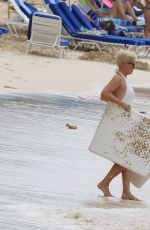 EMMA FORBES at a Beach in Barbados 01/02/2018