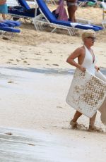 EMMA FORBES at a Beach in Barbados 01/02/2018