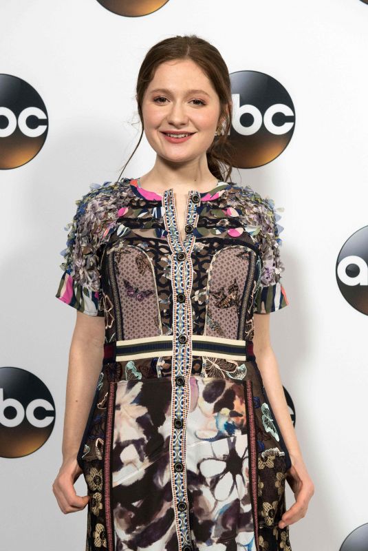 EMMA KENNEY at Disney/ABC Television TCA Winter Press Tour in Los Angeles 01/08/2018