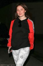 EMMA KENNEY at Meche Hair Salon in Beverly Hills 01/25/2018