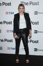 EMMA MARRONE at The Post Premiere in Milan 01/15/2018