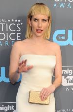 EMMA ROBERTS at 2018 Critics