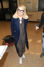 EMMA ROBERTS at Salt Lake City International Airport 01/18/2018