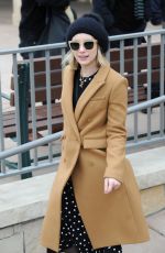 EMMA ROBERTS at Salt Lake City International Airport 01/18/2018