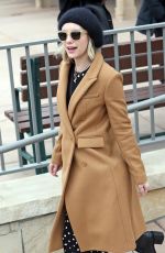 EMMA ROBERTS at Salt Lake City International Airport 01/18/2018