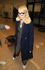 EMMA ROBERTS at Salt Lake City International Airport 01/18/2018