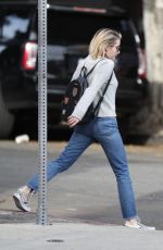 EMMA ROBERTS in Jeans Out Shopping in Los Angeles 01/30/2018