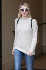 EMMA ROBERTS Out and About in Beverly Hills 01/09/2018