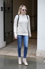 EMMA ROBERTS Out and About in Beverly Hills 01/09/2018