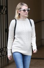 EMMA ROBERTS Out and About in Beverly Hills 01/09/2018