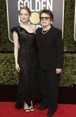 EMMA STONE at 75th Annual Golden Globe Awards in Beverly Hills 01/07/2018