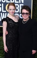 EMMA STONE at 75th Annual Golden Globe Awards in Beverly Hills 01/07/2018