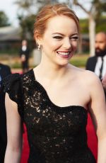 EMMA STONE at 75th Annual Golden Globe Awards in Beverly Hills 01/07/2018