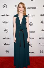 EMMA STONE at Marie Claire Image Makers Awards in Los Angeles 01/11/2018