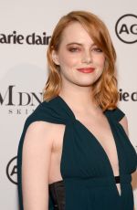 EMMA STONE at Marie Claire Image Makers Awards in Los Angeles 01/11/2018