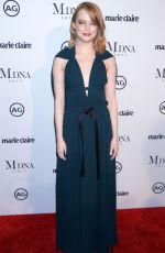 EMMA STONE at Marie Claire Image Makers Awards in Los Angeles 01/11/2018