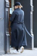 EMMA STONE Out in New York 01/25/2018