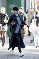 EMMA STONE Out in New York 01/25/2018