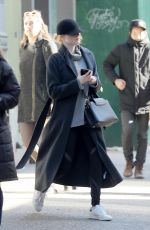 EMMA STONE Out in New York 01/25/2018