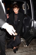 EMMA WATSON at Poppy Club in West Hollywood 01/08/2018
