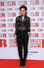 EMMA WILLIS at Brit Awards Nominations Launch Party in London 01/13/2018