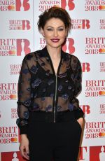 EMMA WILLIS at Brit Awards Nominations Launch Party in London 01/13/2018