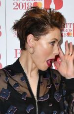 EMMA WILLIS at Brit Awards Nominations Launch Party in London 01/13/2018