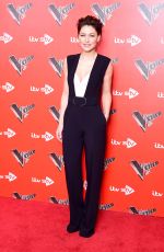 EMMA WILLIS at The Voice UK Launch at Ham Yard Hotel  in London 01/03/2018