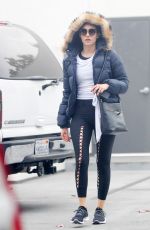 EMMY ROSSUM Out and About in Los Angeles 01/03/2018