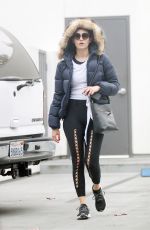 EMMY ROSSUM Out and About in Los Angeles 01/03/2018