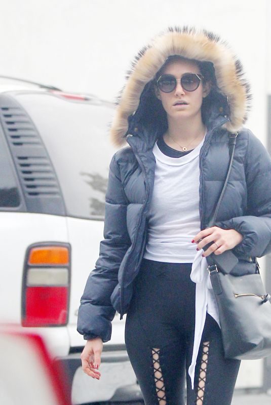 EMMY ROSSUM Out and About in Los Angeles 01/03/2018