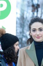 EMMY ROSSUM Out at Sundance Film Festival 01/22/2018