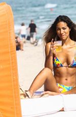 ERIKA WHEATON in Bikini at a Beach in Miami 01/12/2018
