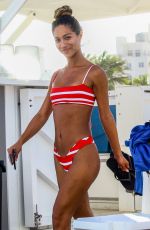ERIKA WHEATON in Bikini on the Beach in Miami 01/11/2018