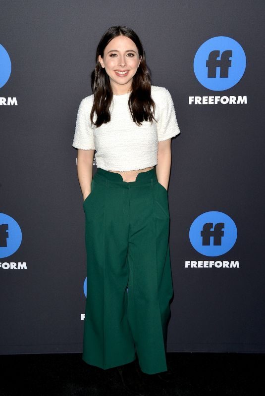 ESTHER POVITSKY at 2018 Freeform Summit in Hollywood 01/18/2018