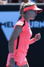 EUGENIE BOUCHARD at Australian Open Tennis Tournament in Melbourne 01/16/2018