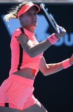 EUGENIE BOUCHARD at Australian Open Tennis Tournament in Melbourne 01/16/2018