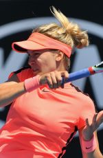 EUGENIE BOUCHARD at Australian Open Tennis Tournament in Melbourne 01/16/2018