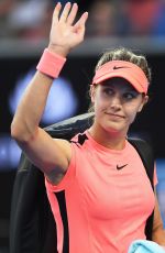 EUGENIE BOUCHARD at Australian Open Tennis Tournament in Melbourne 01/189/2018
