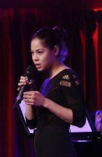EVA NOBLEZADA Performs at Her Solo Concert at Green Room 42 in New York 01/03/2018